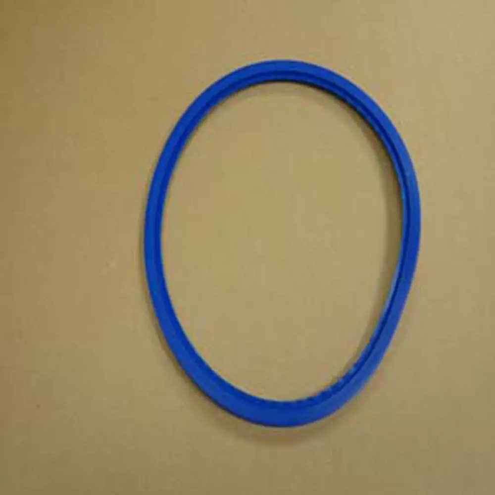 Blauer Abdichtungsring auf einem hellen Untergrund, geeignet für Remeha-Produkte, um eine dichte Verbindung zu gewährleisten.